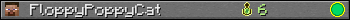 FloppyPoppyCat userbar 350x20