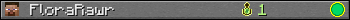 FloraRawr userbar 350x20