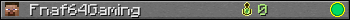 Fnaf64Gaming userbar 350x20