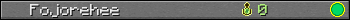Fojorehee userbar 350x20