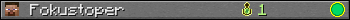 Fokustoper userbar 350x20