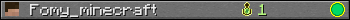 Fomy_minecraft userbar 350x20