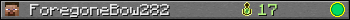 ForegoneBow282 userbar 350x20