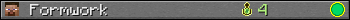 Formwork userbar 350x20