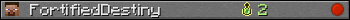 FortifiedDestiny userbar 350x20