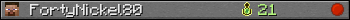 FortyNickel80 userbar 350x20