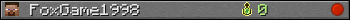 FoxGame1998 userbar 350x20