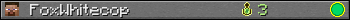 FoxWhitecop userbar 350x20