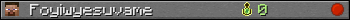 Foyiwyesuvame userbar 350x20