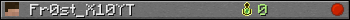 Fr0st_X10YT userbar 350x20