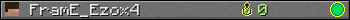 Benutzerleisten 350x20 für FramE_Ezox4
