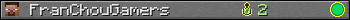 FranChouGamers userbar 350x20