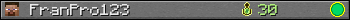 FranPro123 userbar 350x20