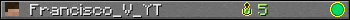 Francisco_V_YT userbar 350x20