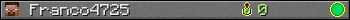 Franco4725 userbar 350x20