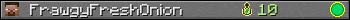 FrawgyFreshOnion userbar 350x20