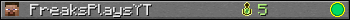 FreaksPlaysYT userbar 350x20