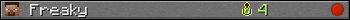 Freaky userbar 350x20