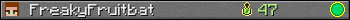 FreakyFruitbat userbar 350x20