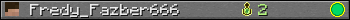 Fredy_Fazber666 userbar 350x20