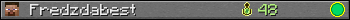 Fredzdabest userbar 350x20