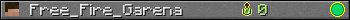Юзербар 350x20 для Free_Fire_Garena