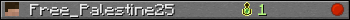 Free_Palestine25 userbar 350x20