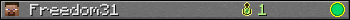 Freedom31 userbar 350x20