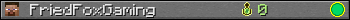 FriedFoxGaming userbar 350x20