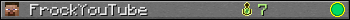 FrockYouTube userbar 350x20