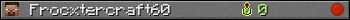 Frocxtercraft60 userbar 350x20