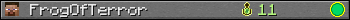 FrogOfTerror userbar 350x20