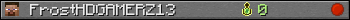 FrostHDGAMERZ13 userbar 350x20