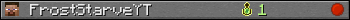 FrostStarveYT userbar 350x20