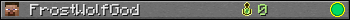 FrostWolfGod userbar 350x20