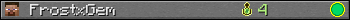 FrostxGem userbar 350x20