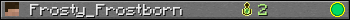 Frosty_Frostborn userbar 350x20