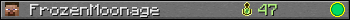 FrozenMoonage userbar 350x20