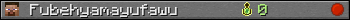 Fubehyamayufawu userbar 350x20