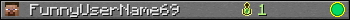 Юзербар 350x20 для FunnyUserName69