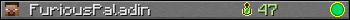 FuriousPaladin userbar 350x20