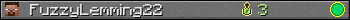 FuzzyLemming22 userbar 350x20