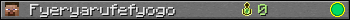 Fyeryarufefyogo userbar 350x20