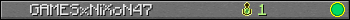 GAMESxNiXoN47 userbar 350x20