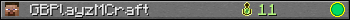 GBPlayzMCraft userbar 350x20