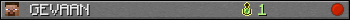 GEVAAN userbar 350x20