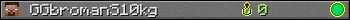 GGbromanS10kg userbar 350x20