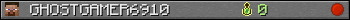 GHOSTGAMER6910 userbar 350x20