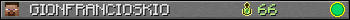 GIONFRANCIOSKIO userbar 350x20