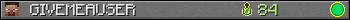 GIVEMEAUSER userbar 350x20